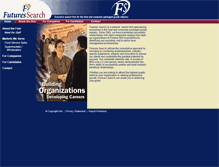Tablet Screenshot of futuressearch.com